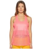 Monreal London Racer Tank Top (ultra Pink) Women's Sleeveless