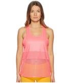 Monreal London Racer Tank Top (ultra Pink) Women's Sleeveless