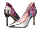 Ted Baker Savei (blushing Bouquet/silver Mirror Metallic Pu) Women's Shoes