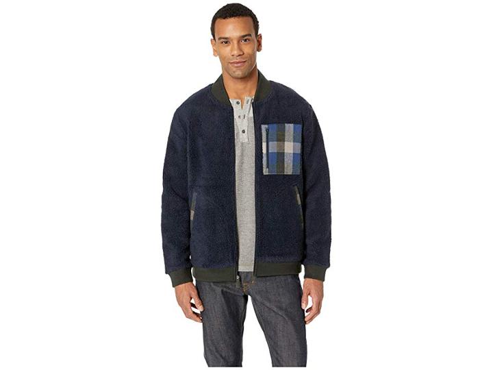 Pendleton Umatilla Camp Fleece (dark Indigo Heather) Men's Coat