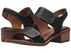 Comfortiva Baja (black Cow Oily Veg) Women's Clog/mule Shoes