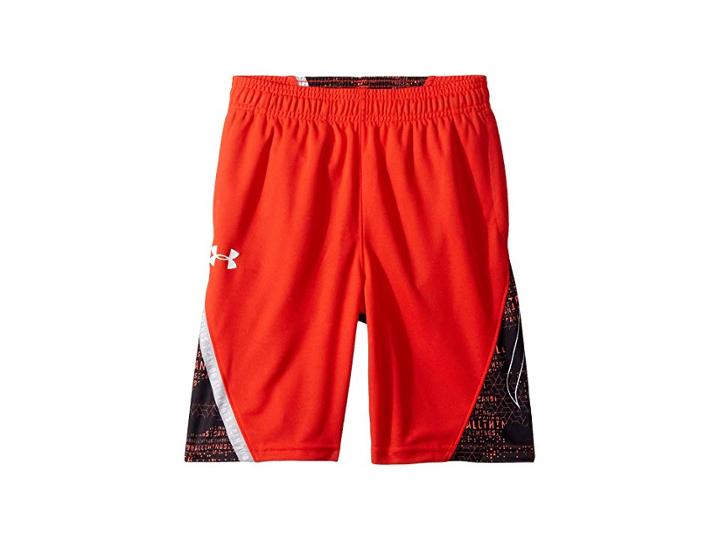 Under Armour Kids Sc30 Shorts (big Kids) (radio Red/white) Boy's Shorts