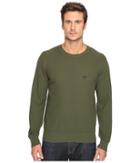 Obey New Times Drifter Sweater (army) Men's Sweater