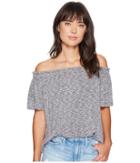 Bishop + Young Off The Shoulder Top (heather Grey) Women's Clothing