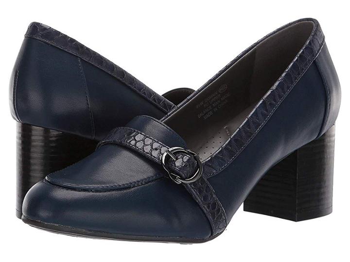 A2 By Aerosoles Domain (navy Combo) Women's 1-2 Inch Heel Shoes