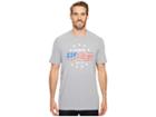 Under Armour Freedom Independence Graphic Tee (steel Light Heather/white) Men's T Shirt