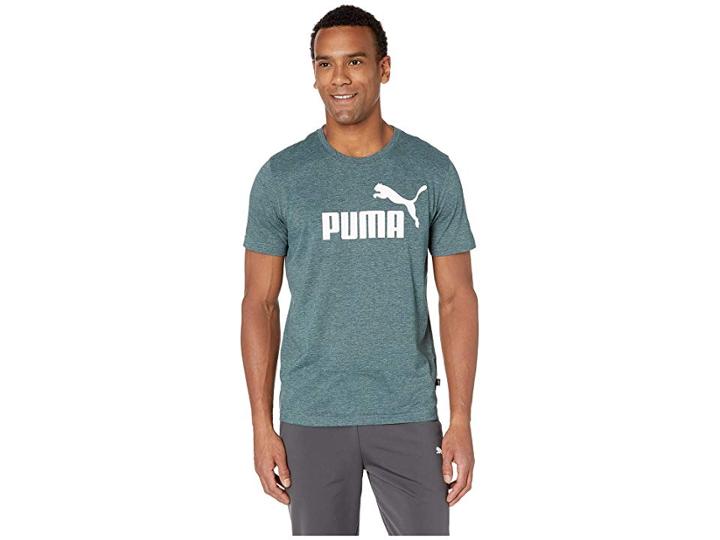 Puma Ess Heather Tee (ponderosa Pine Heather) Men's T Shirt
