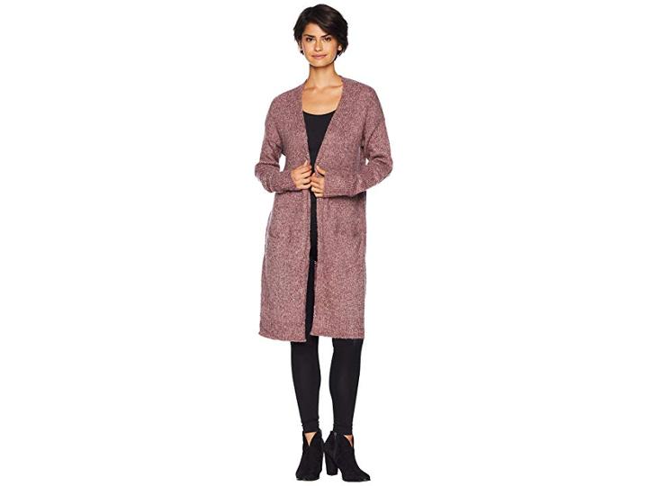 Bishop + Young Chelsea Cardigan (burgundy) Women's Sweater