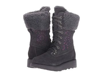 Bearpaw Kids Kylie (little Kid/big Kid) (charcoal) Girls Shoes