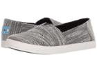 Toms Avalon (black Slubby Cotton) Women's Shoes