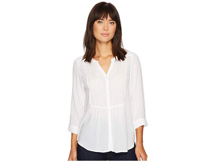 Ariat Teresa Blouse (white 1) Women's Blouse