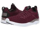 Puma Ignite Flash Luxe (fig/puma Black/metallic Ash) Women's Lace Up Casual Shoes