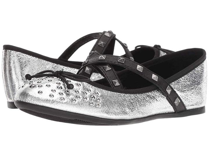 Nina Kids Averi (toddler/little Kid/big Kid) (silver) Girls Shoes