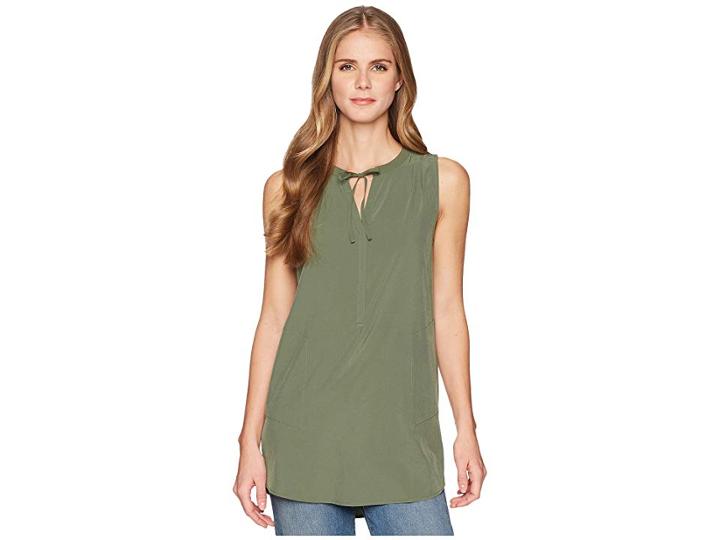 Prana Natassa Tunic (forest Green) Women's Blouse
