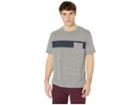 J.crew Block-stripe Tri-blend Tee (navy/grey) Men's Clothing