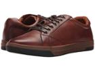 Johnston & Murphy Fenton Casual Dress Lace To Toe Sneaker (tan Hand-finished Calfskin) Men's Lace Up Casual Shoes