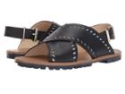 Jil Sander Navy Jn30020 (plain Calf 731/syn Nappa 101) Women's Sandals