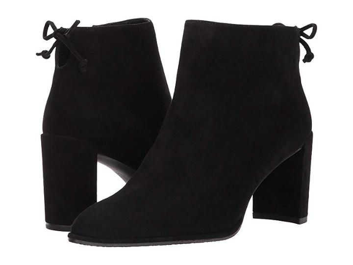 Stuart Weitzman Lofty (black Suede) Women's Shoes