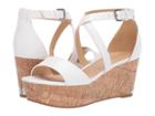 Nine West Violet (white) Women's Wedge Shoes