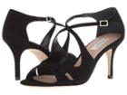 L.k. Bennett Blossom (black Suede) Women's Sandals