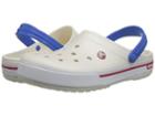 Crocs Crocband Ii.5 Clog (oyster/varsity Blue) Clog Shoes