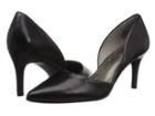 Bandolino Grenow Heel (black Leather) High Heels
