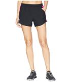 Under Armour Fly By Shorts (black/tropic Pink) Women's Shorts