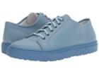 Del Toro Sardegna Bottelato Leather Sneaker (sky Blue/sky Blue) Men's Shoes