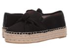 Circus By Sam Edelman Columbia (black Textured Woven Canvas) Women's Shoes
