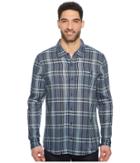 Toad&co Beckmen Long Sleeve Slim Shirt (medium Indigo) Men's Clothing