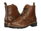 Kenneth Cole New York Maraq Lug Boot (cognac) Men's Lace-up Boots