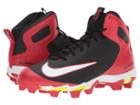 Nike Alpha Huarache Keystone Mid (university Red/white/black) Men's Cleated Shoes