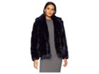 Vince Camuto Short Faux Fur Jacket R8671 (navy) Women's Coat