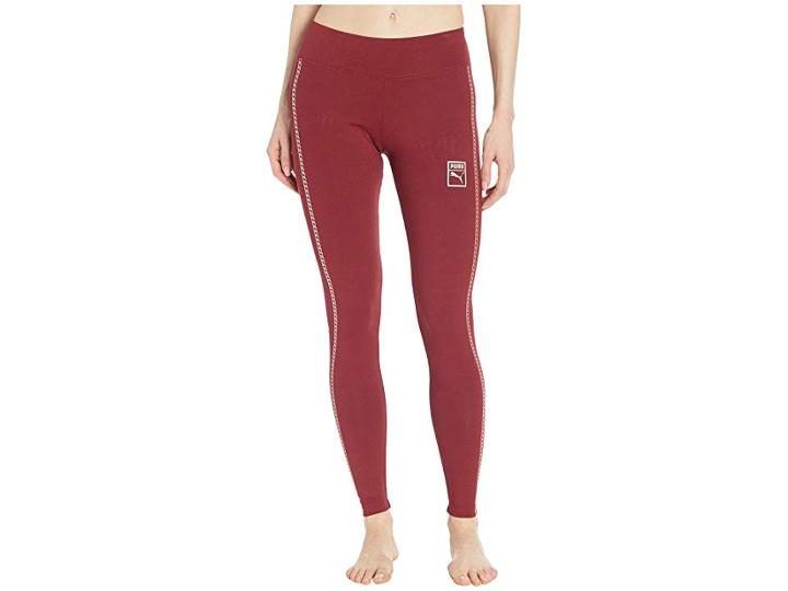 Puma Chains Leggings (pomegranate) Women's Casual Pants
