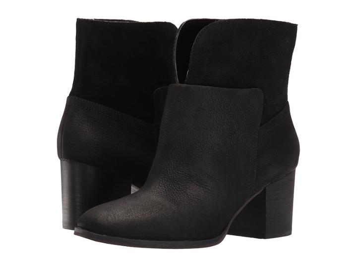 Nine West Dale (black/black Nubuck) Women's Boots