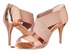 Ted Baker Leniya (rose Gold Mirror Metallic Leather) Women's Shoes