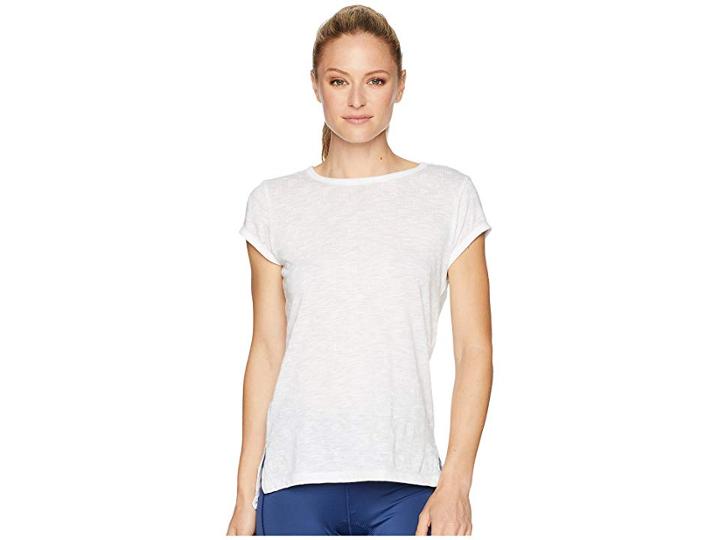 Asics Legends Short Sleeve Top (brilliant White) Women's Short Sleeve Pullover