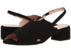French Sole Bid 2 (black Suede) Women's Sling Back Shoes