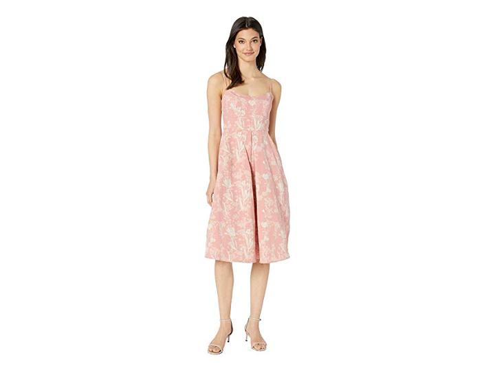 Bcbgeneration Cami Full Skirt Woven Dress (peach) Women's Clothing