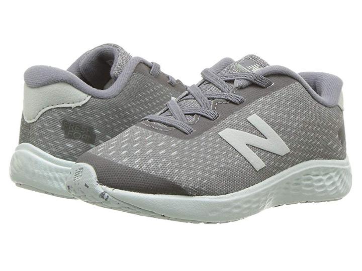 New Balance Kids Kvarnv1i (infant/toddler) (gunmetal/ocean Air) Girls Shoes