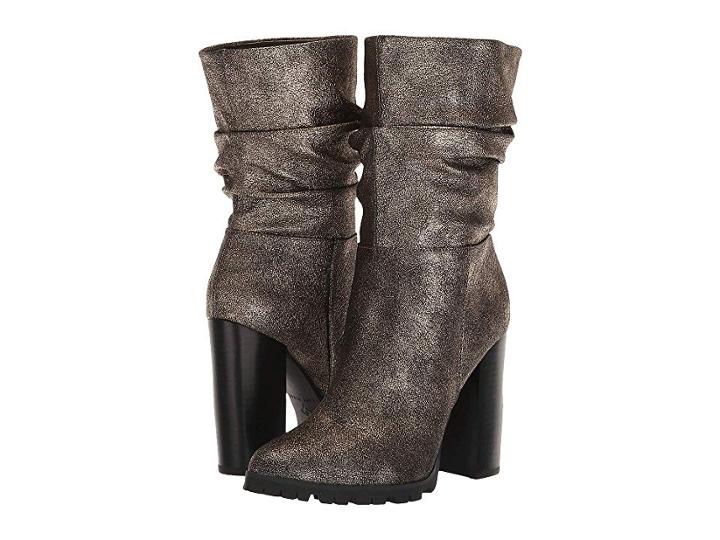 Katy Perry The Raina (gunmetal Distressed Metallic) Women's Shoes
