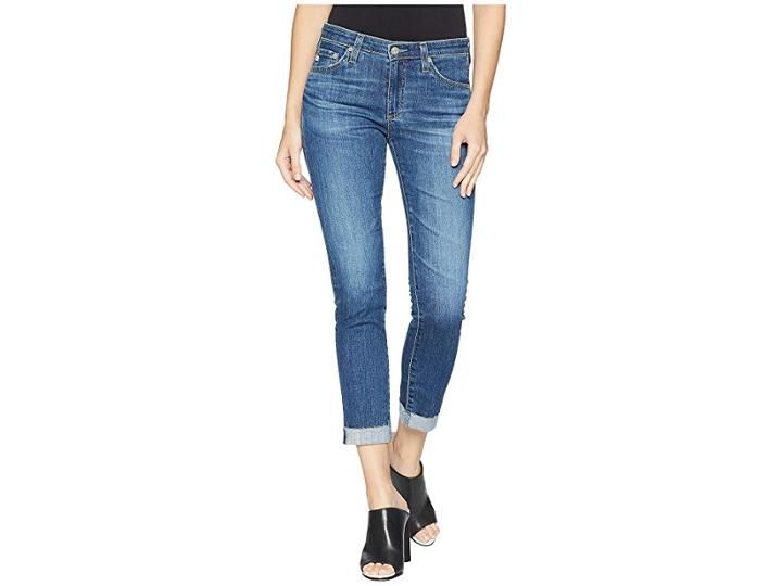 Ag Adriano Goldschmied Prima Roll-up In 12 Years Westward (12 Years Westward) Women's Jeans