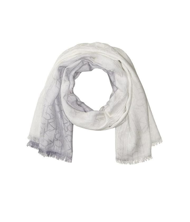 Calvin Klein Ombre Ck Pashmina (gray) Scarves