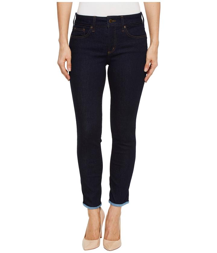 Nydj Alina Ankle W/ Contrast Hem In Rinse (rinse) Women's Jeans