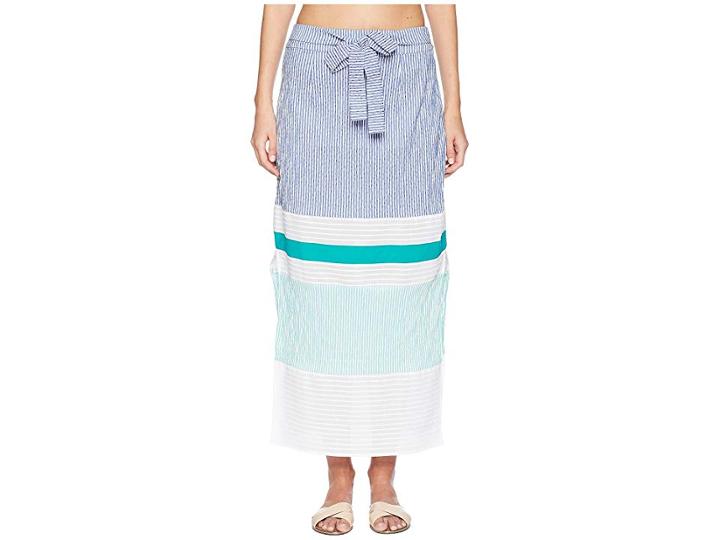 Flagpole Nadine Skirt Cover-up (navy/multi) Women's Swimwear