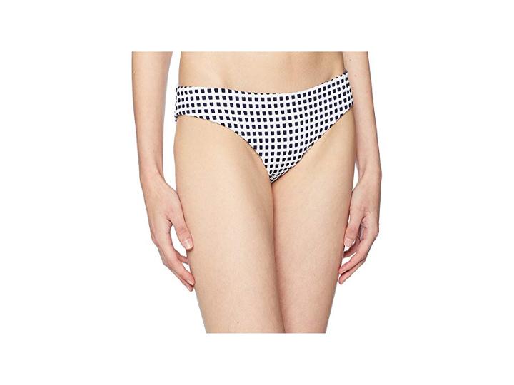 Onia Lilly Bottom (blue Shadow/gingham) Women's Swimwear