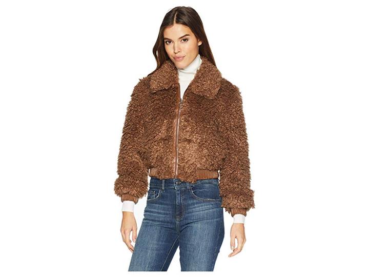 Astr The Label Phoenix Jacket (mocha) Women's Coat