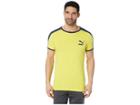 Puma Iconic T7 Tee (blazing Yellow) Men's T Shirt