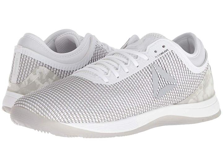 Reebok Crossfit(r) Nano 8.0 (white/skull Grey/silver) Men's Cross Training Shoes
