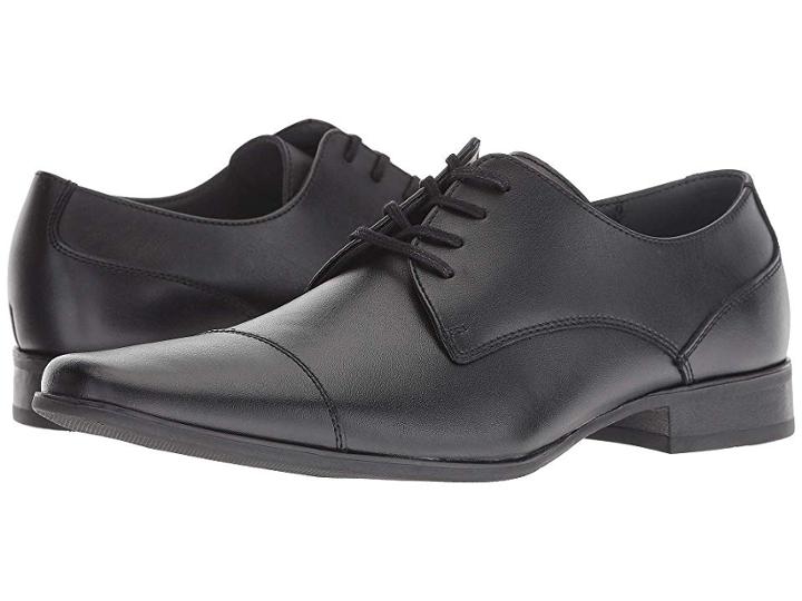 Calvin Klein Bachman Soft Action Leather (black) Men's Shoes